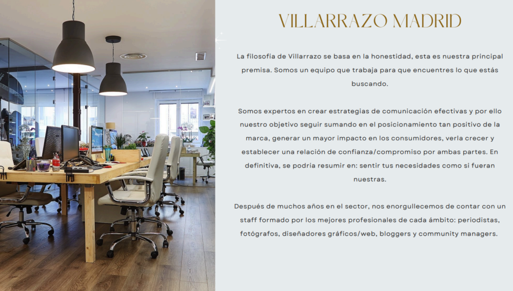 Villarrazo Agencia de redes sociales tiene mas de 15 años de experiencia en el sector